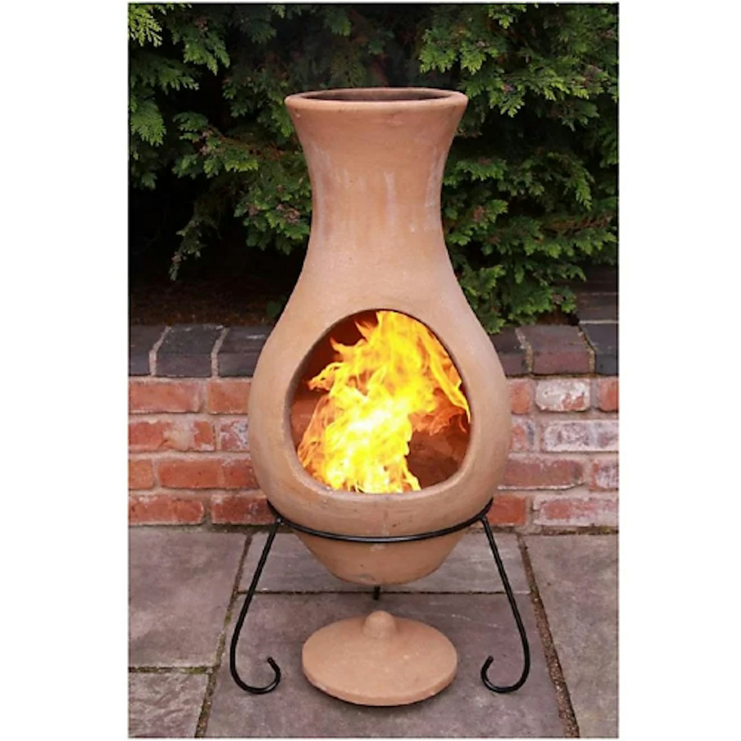 Leafy Tiger chiminea