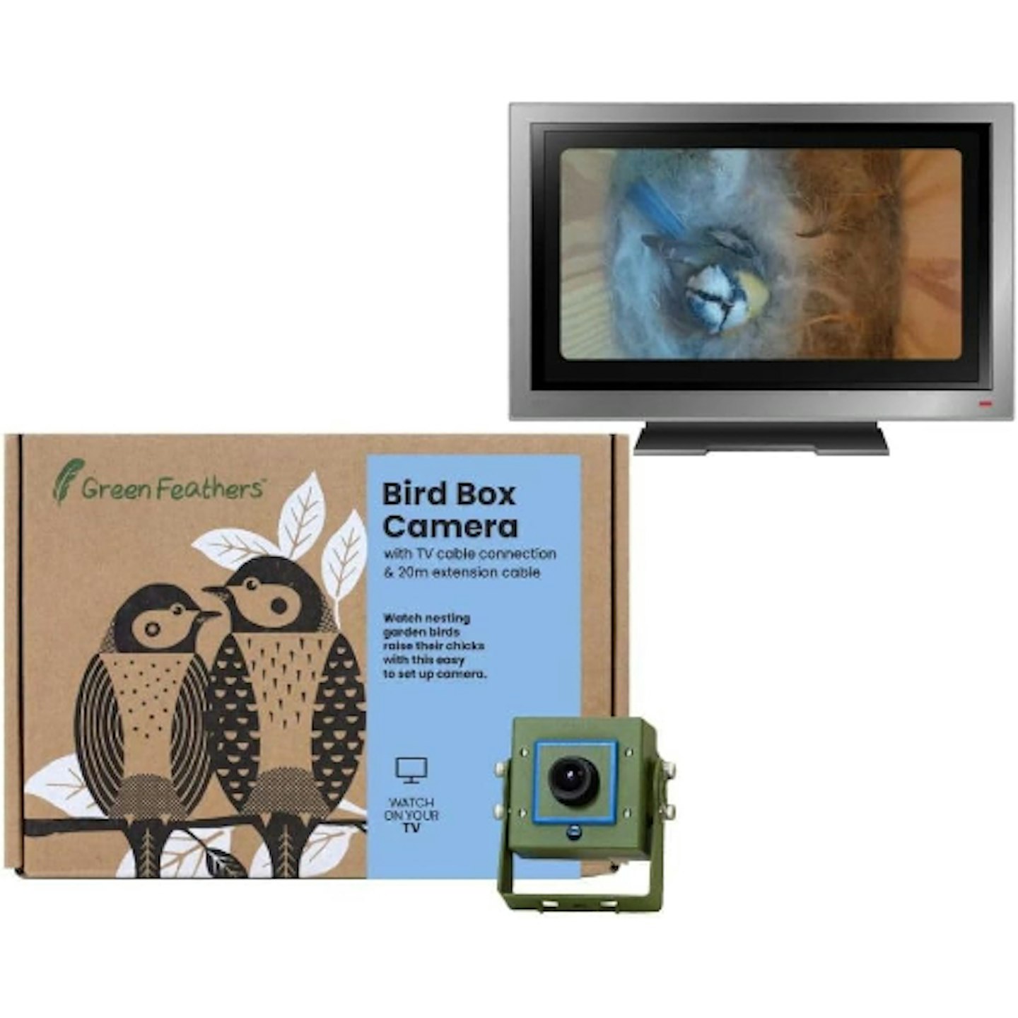 Green Feathers wildlife camera 