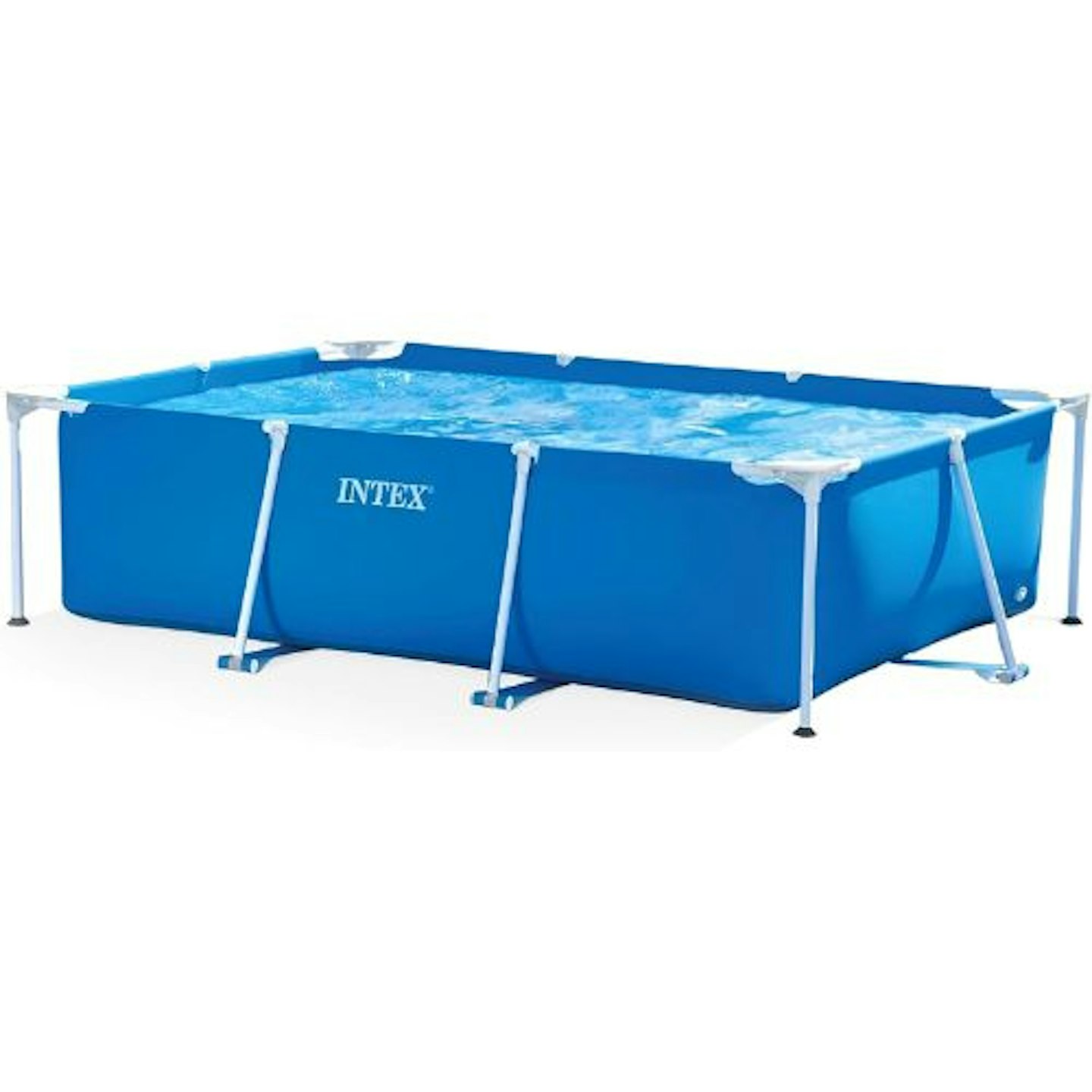 Intex Metal Frame Rectangular Outdoor Swimming Pool