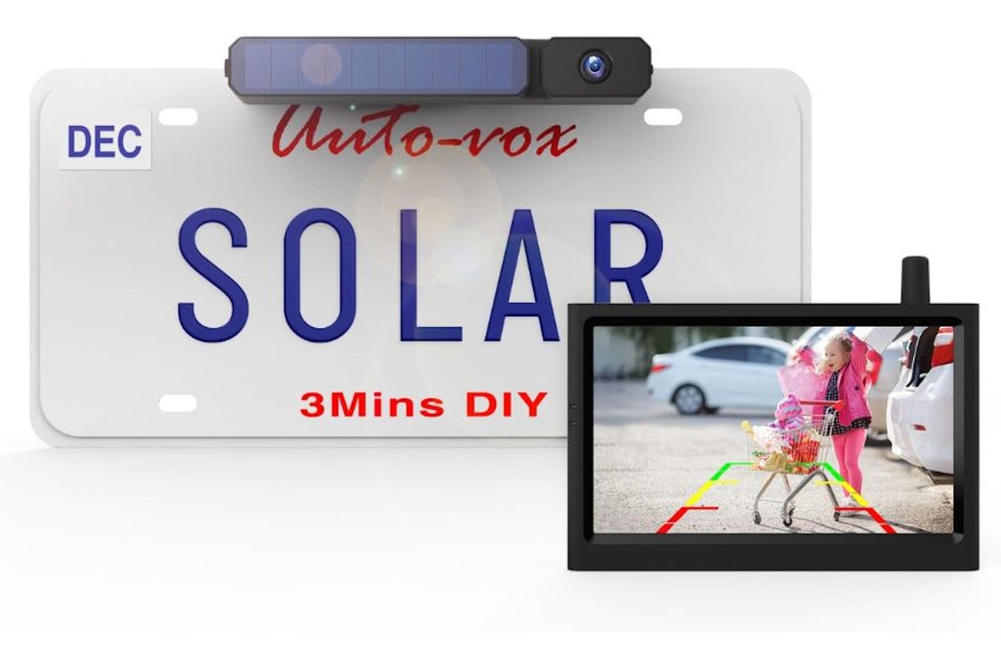 Auto-Vox solar reversing camera