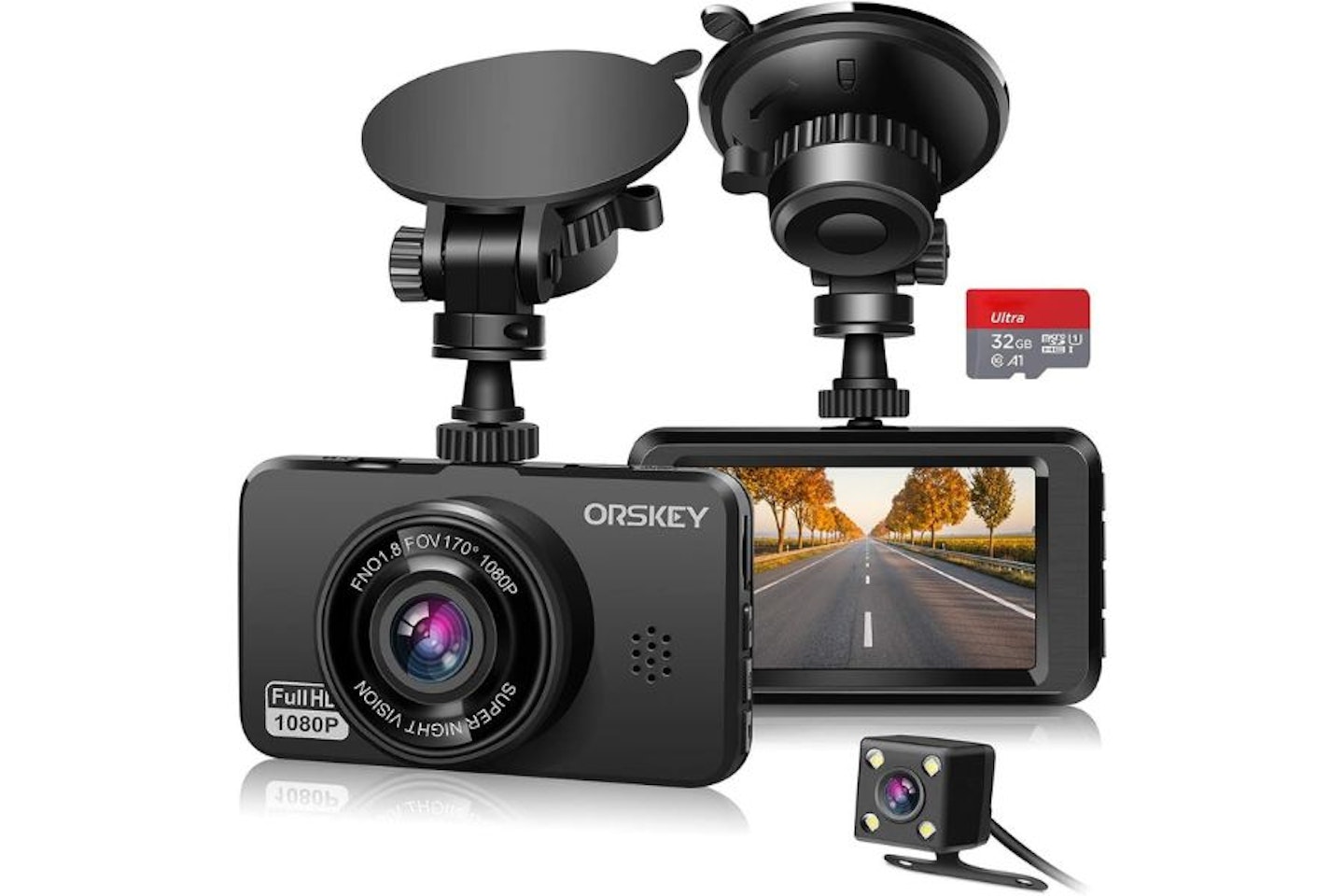 Orskey Dual Dashcam