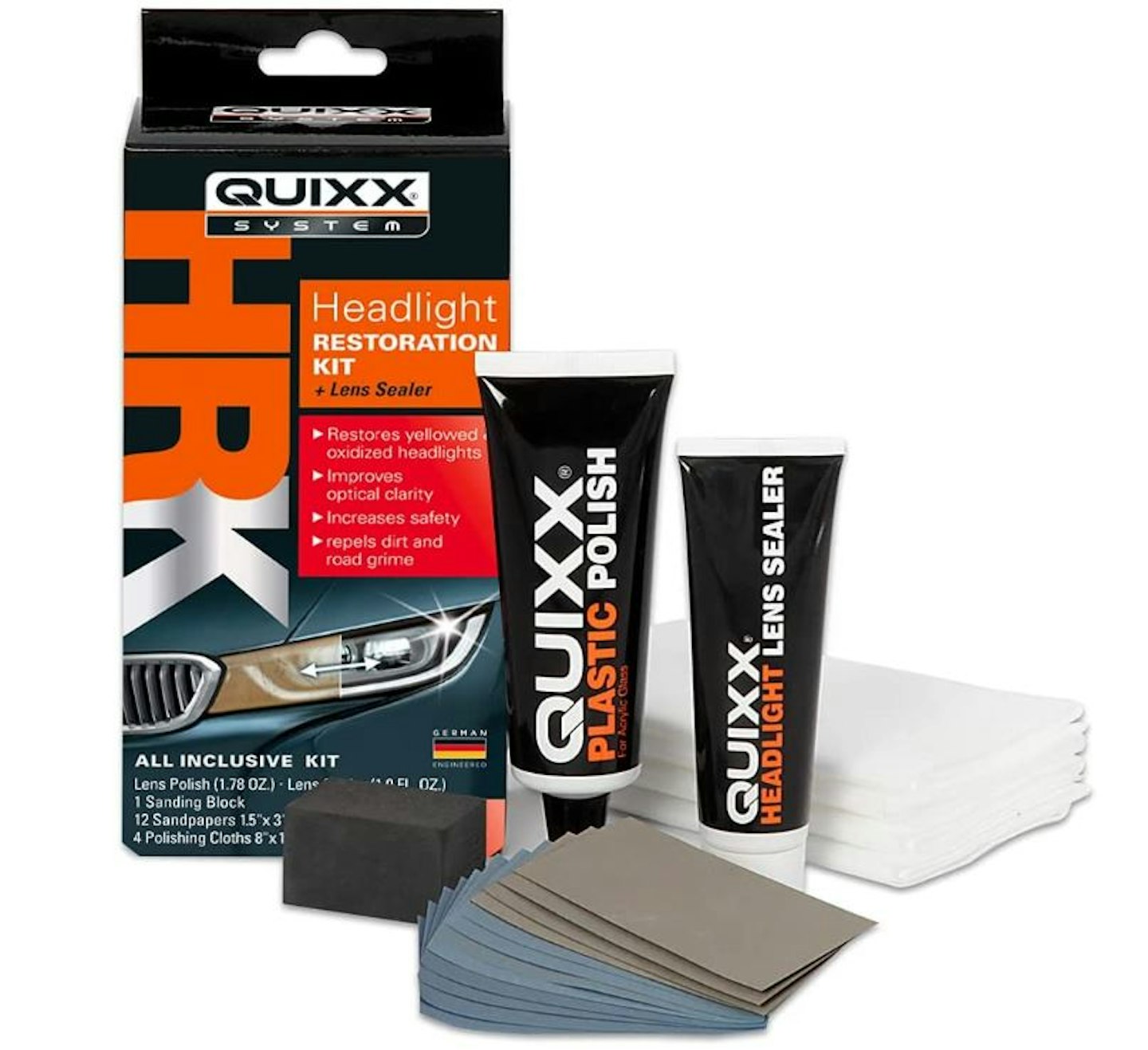 Quixx Headlight Restoration Kit