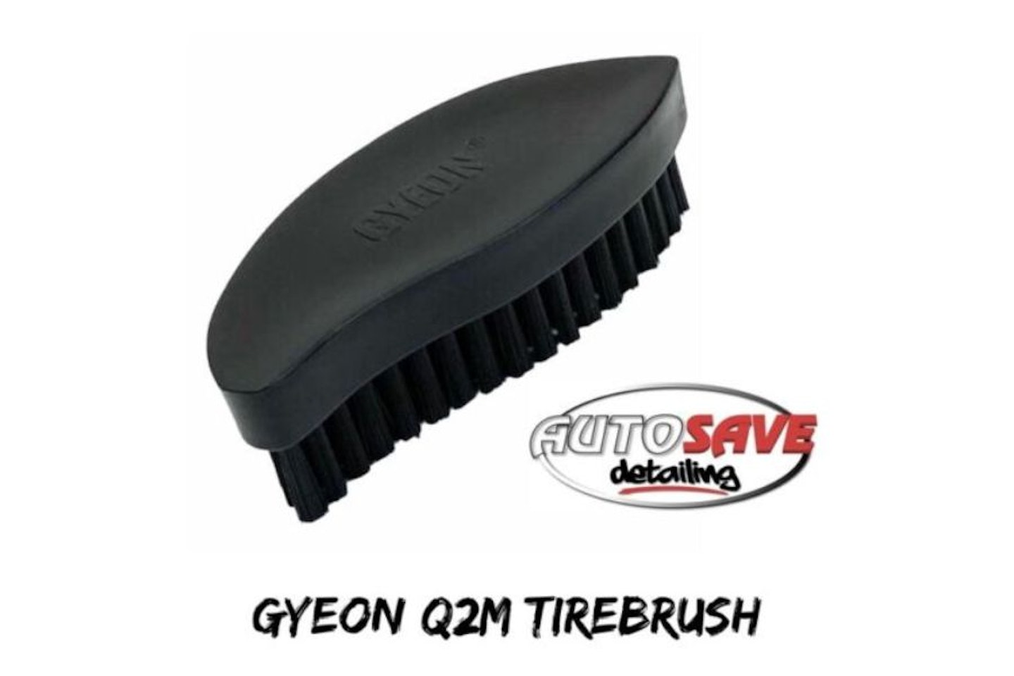 Low profile tire brush