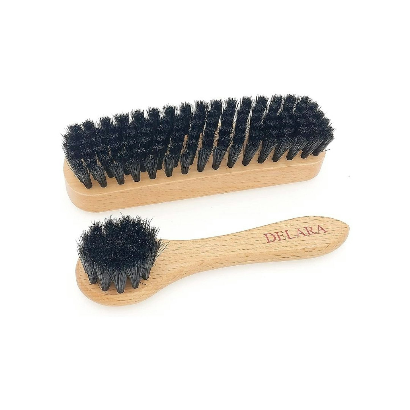 Delara Alcantara Handled Brush Set