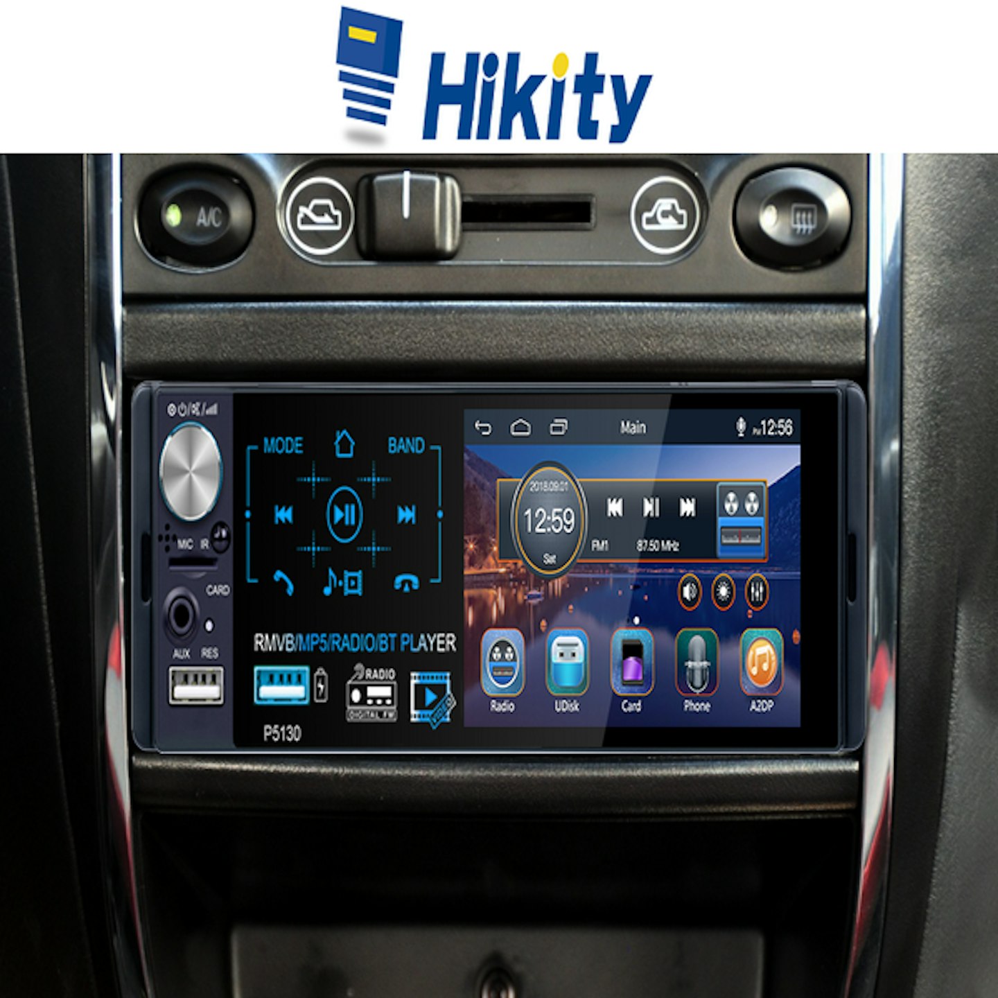 Hikity Single Din Car Stereo