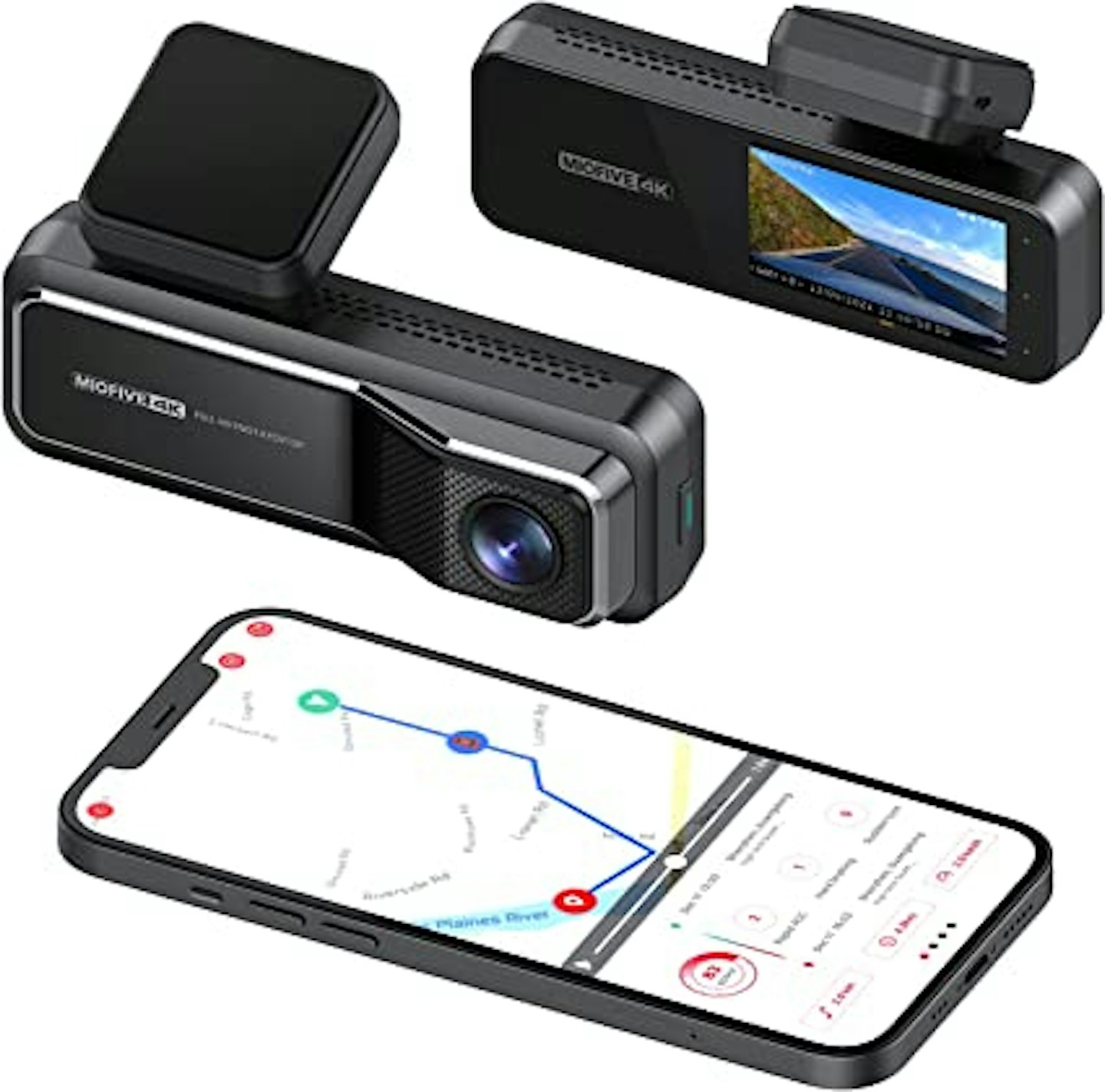 MioFive 4K dash cam