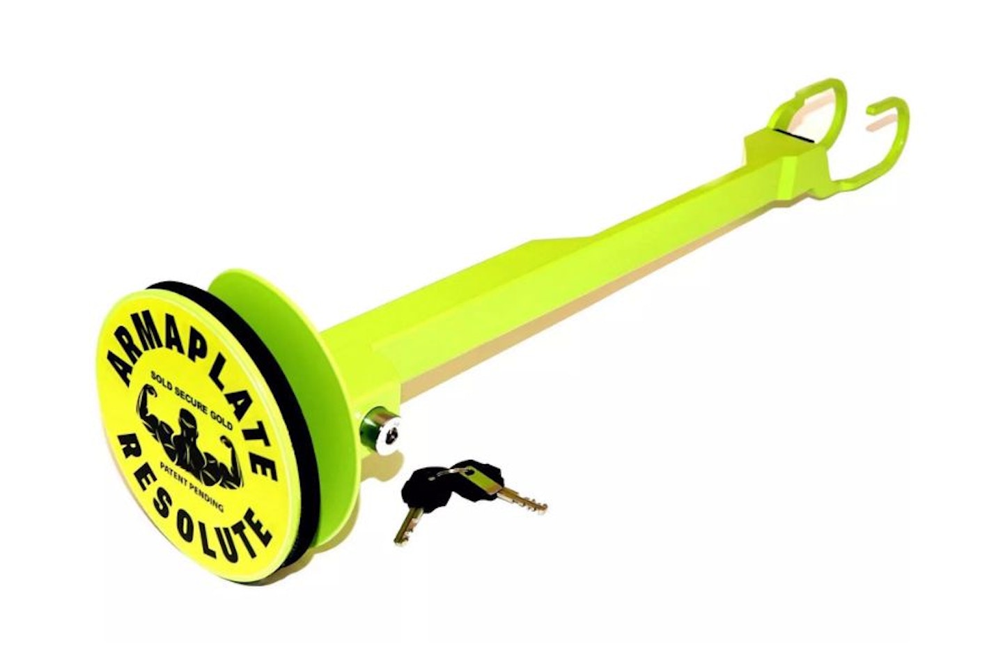 Armaplate Resolute Gold Steering Wheel Lock