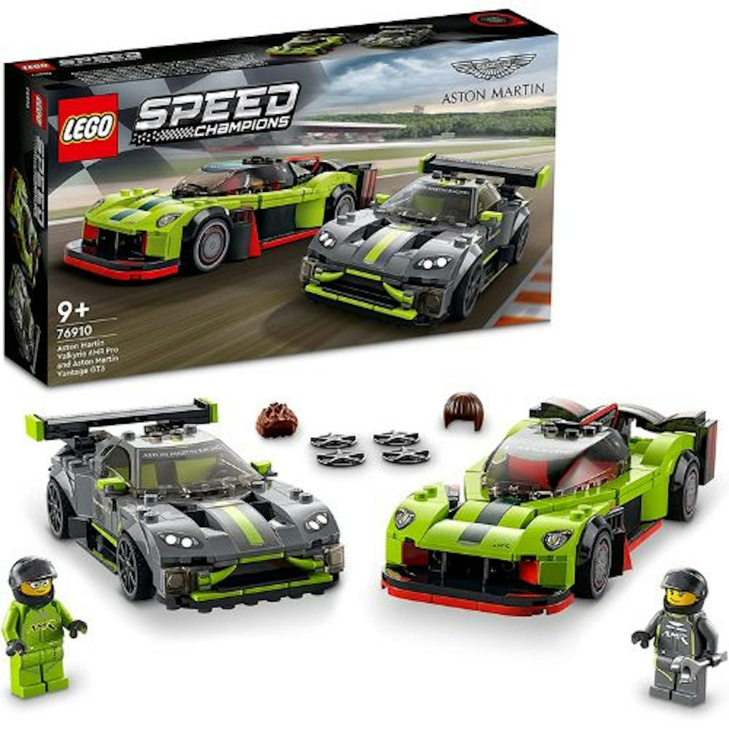 LEGO Speed Champions Aston Martin Valkyrie AMR Pro & Vantage GT3