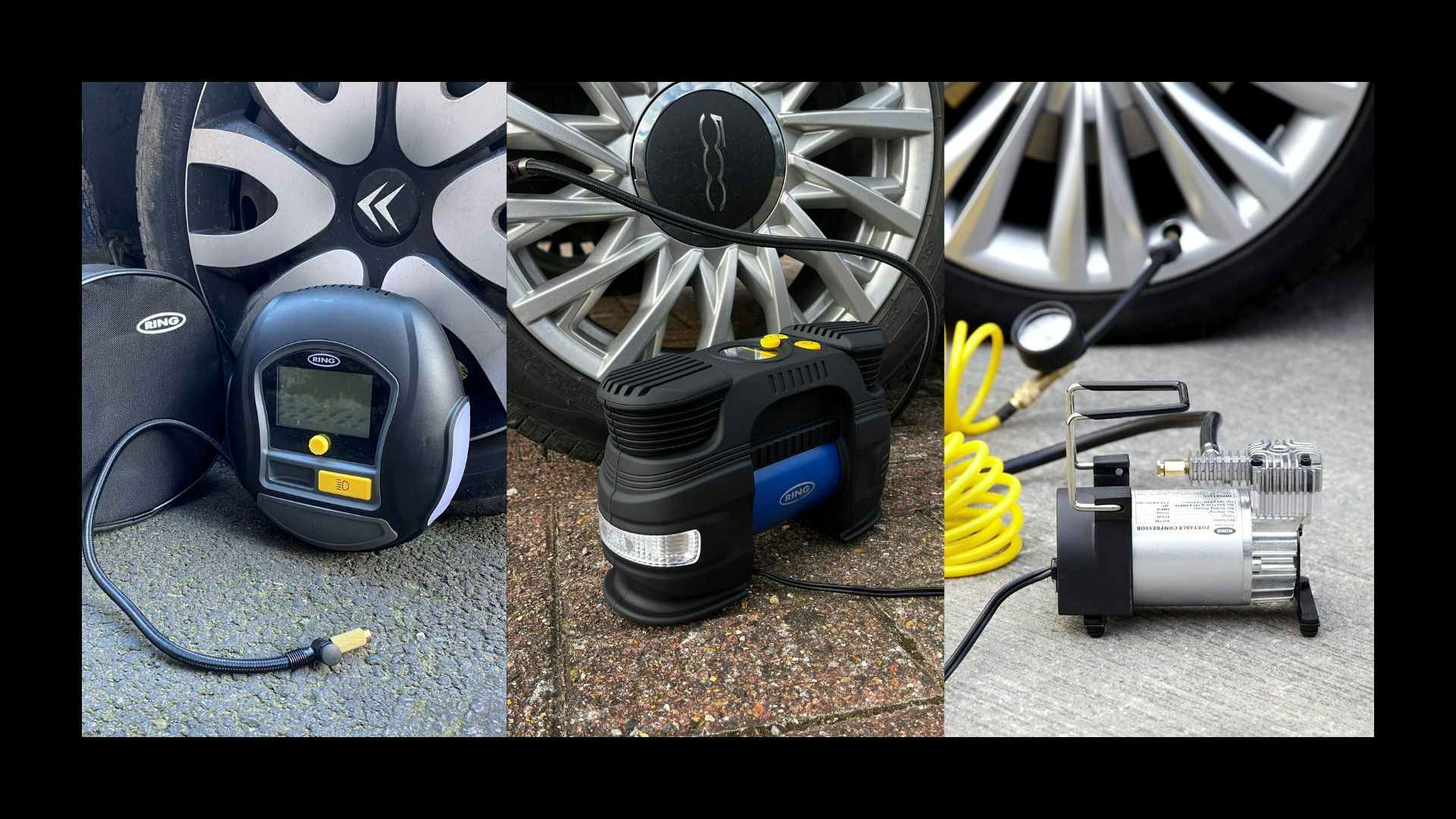 Car Wheel Inflation Kit CAR tests three tyre inflators from Ring Automotive: the RTC1000 ...