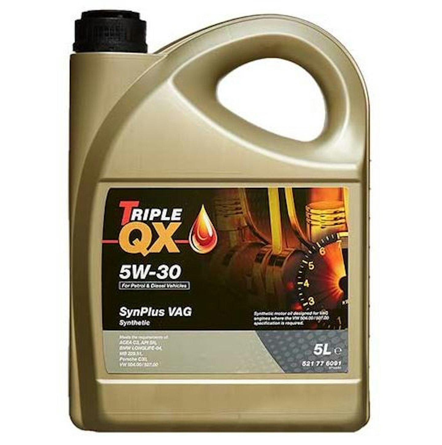 MANNOL Energy 5W30 C3 Fully Synthetic Engine Oil, 5 Litres : :  Automotive