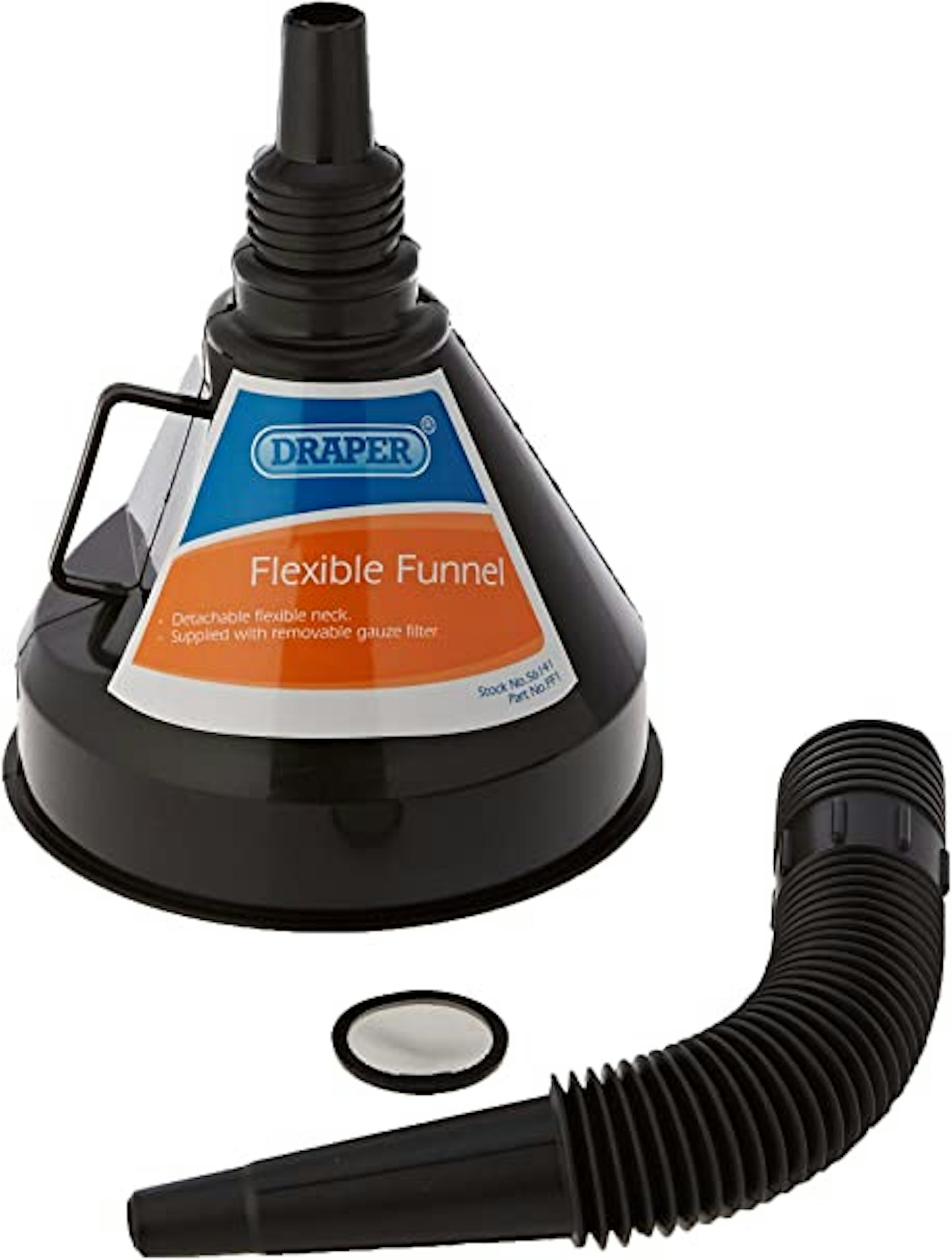 Draper Flexible Plastic Funnel