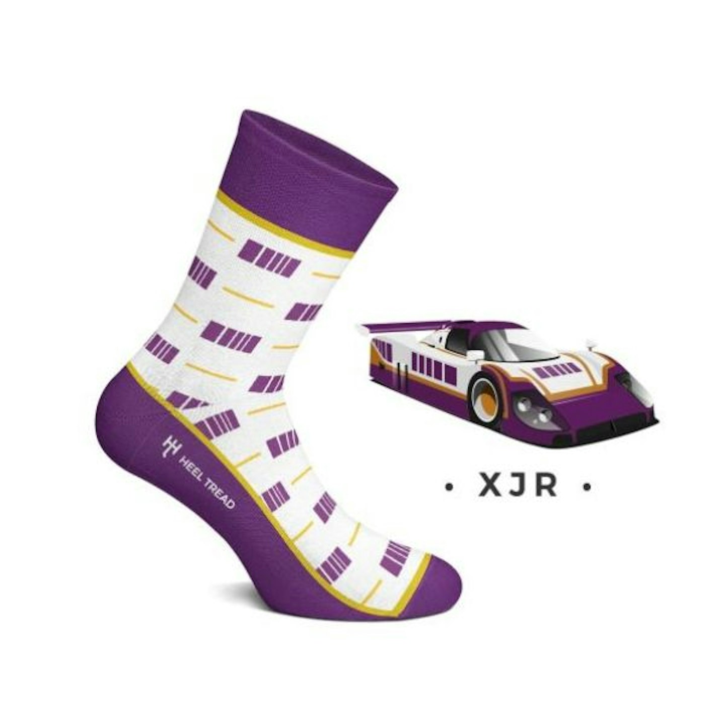 Heel Tread Automotive Icons Socks – TWR Jaguar XJR