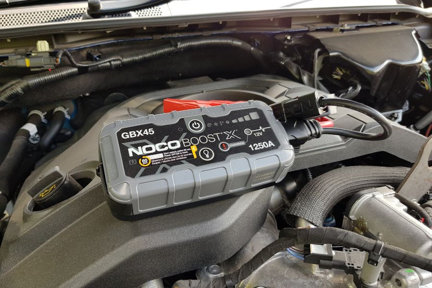 NOCO GBX45 on engine