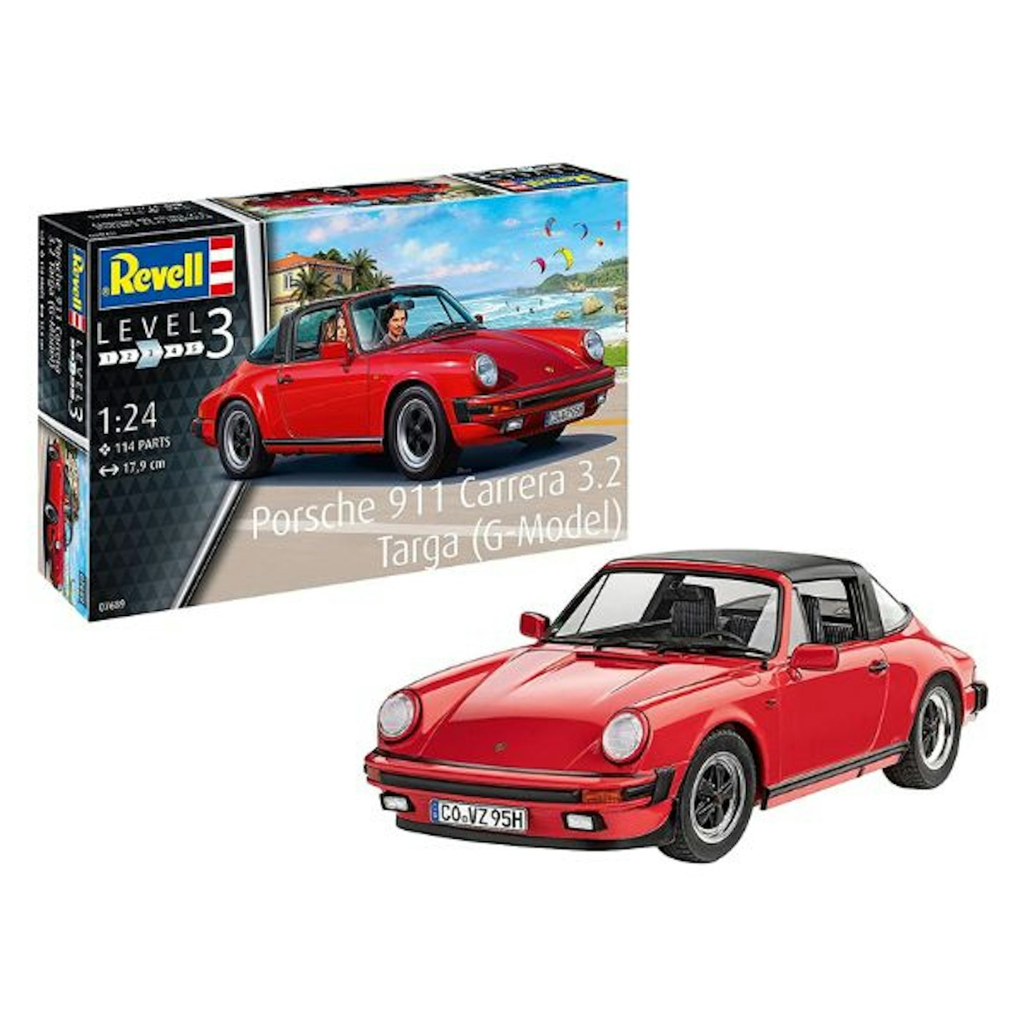 Revell Porsche 911 G Targa Model Kit 