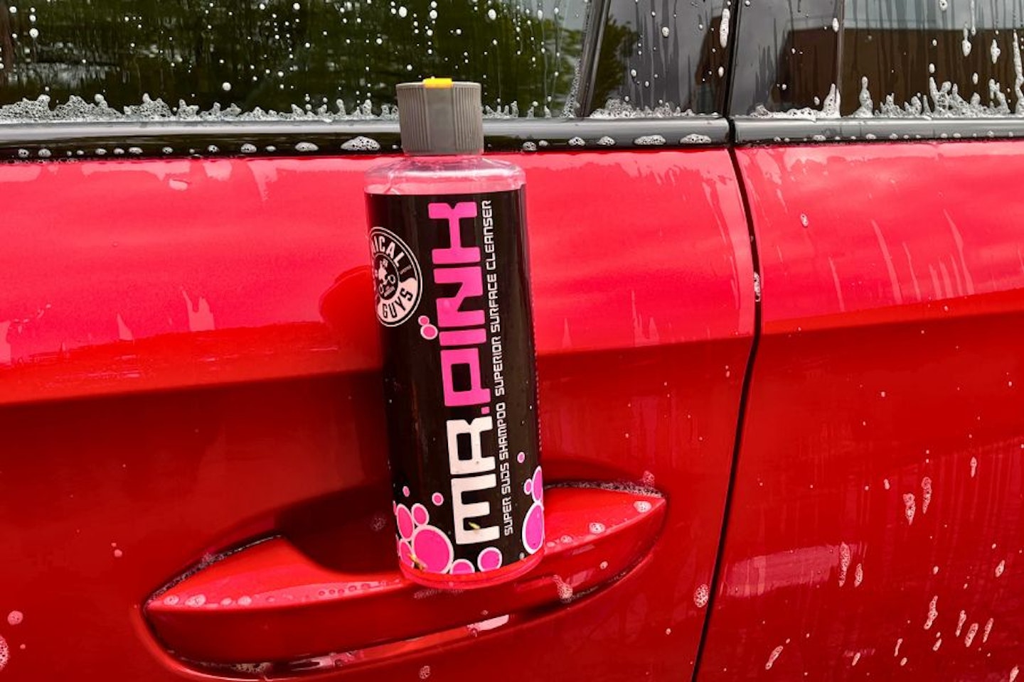 Chemical Guys Mr Pink test