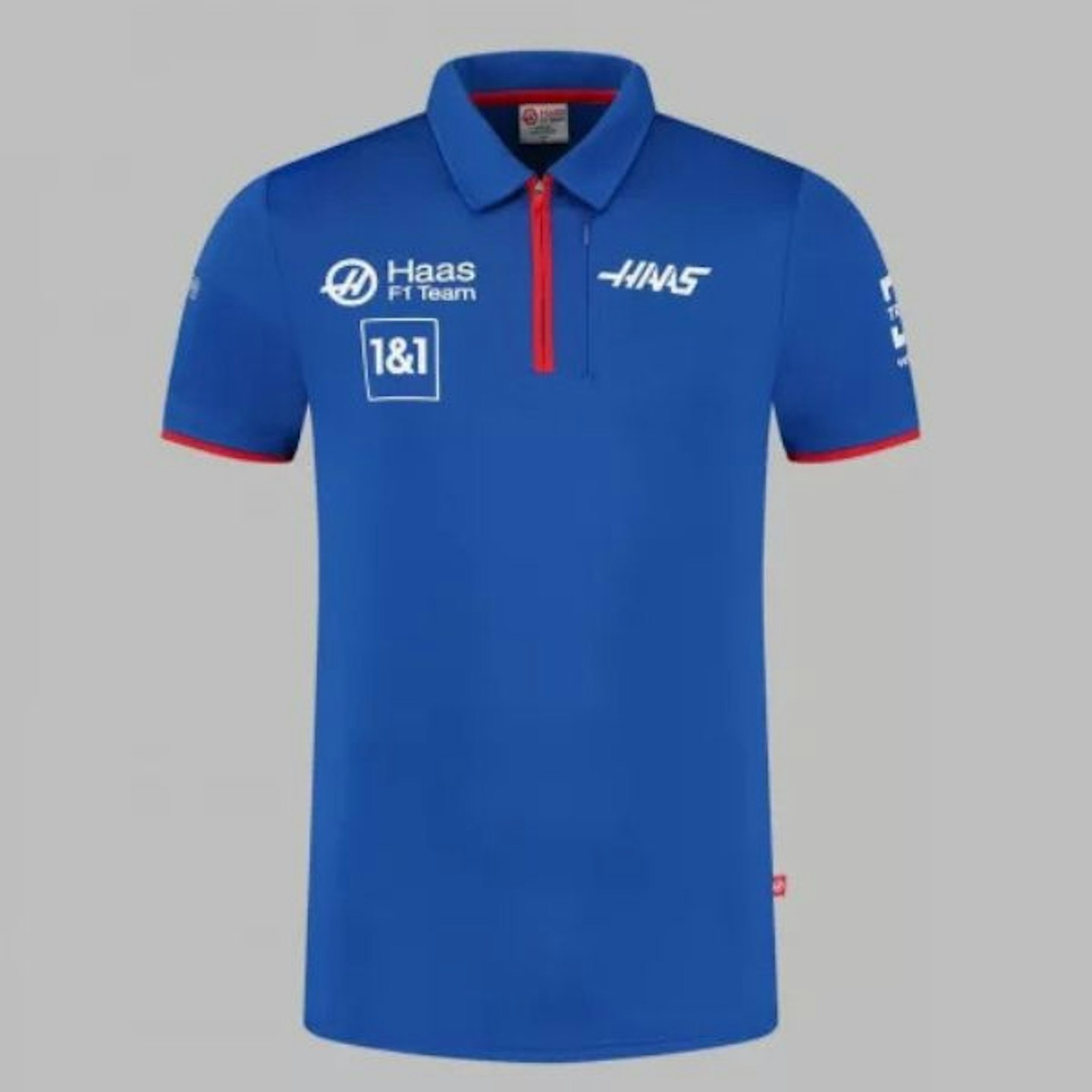 Haas F1 Team Polo, Mens, Blue, 2022