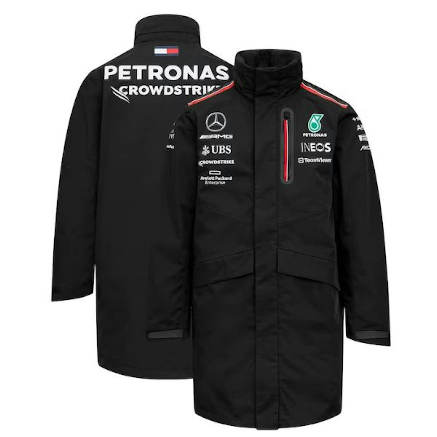 Mercedes AMG Petronas F1 2023 Team Rain Jacket