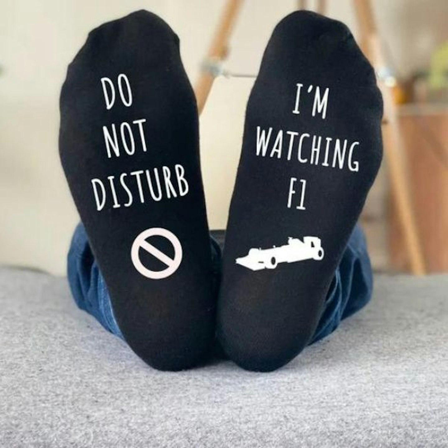 Do Not Disturb Formula 1 Racing Socks