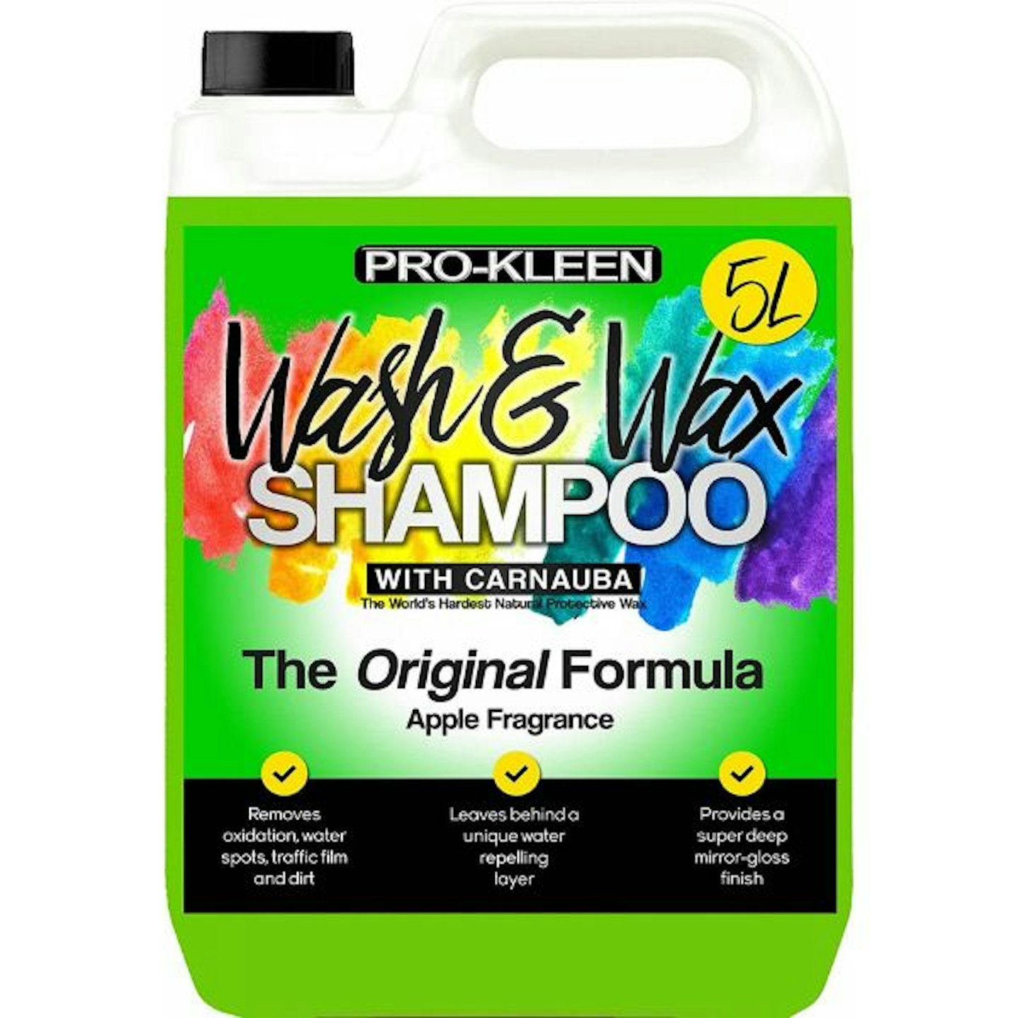 Pro-Kleen 5 Litres Carnauba Wash and Wax Shampoo