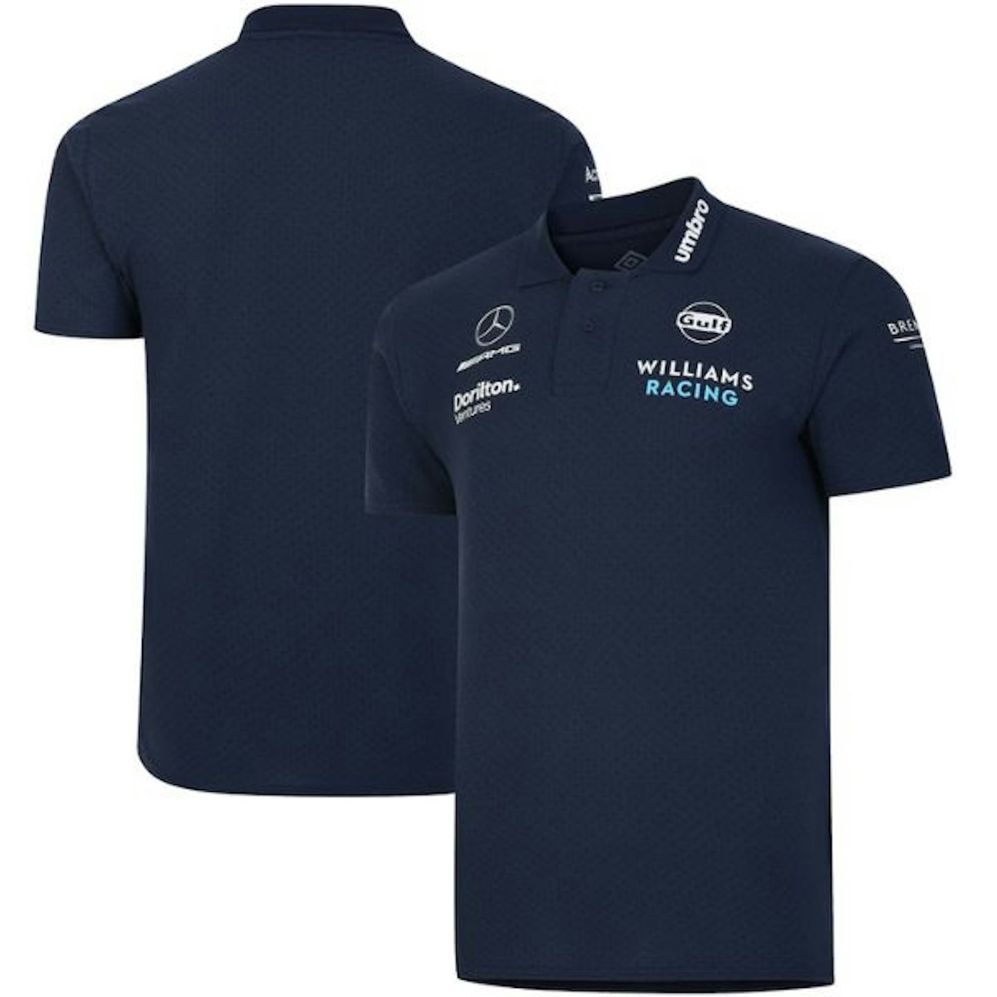 Williams Racing 2023 Team Media Polo – Blue