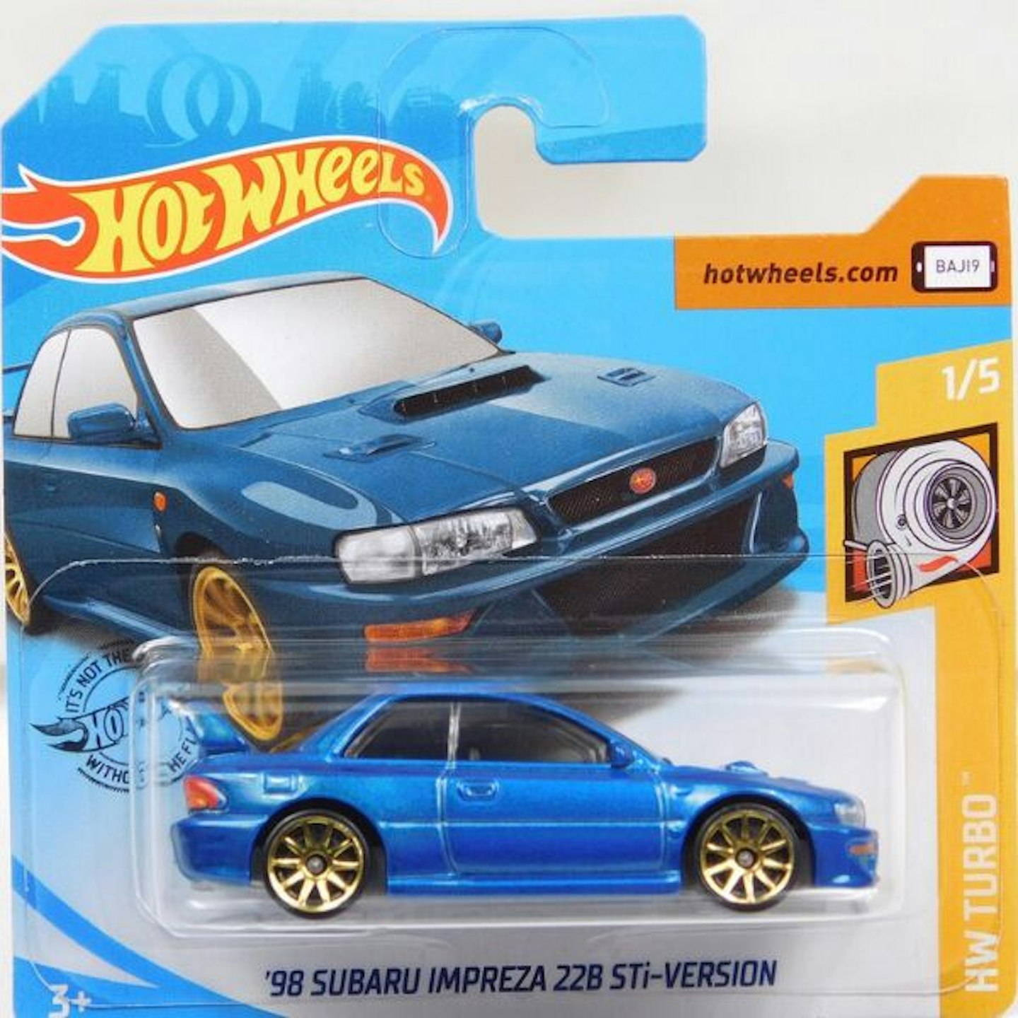 Hot Wheels Subaru Impreza 22B Sti