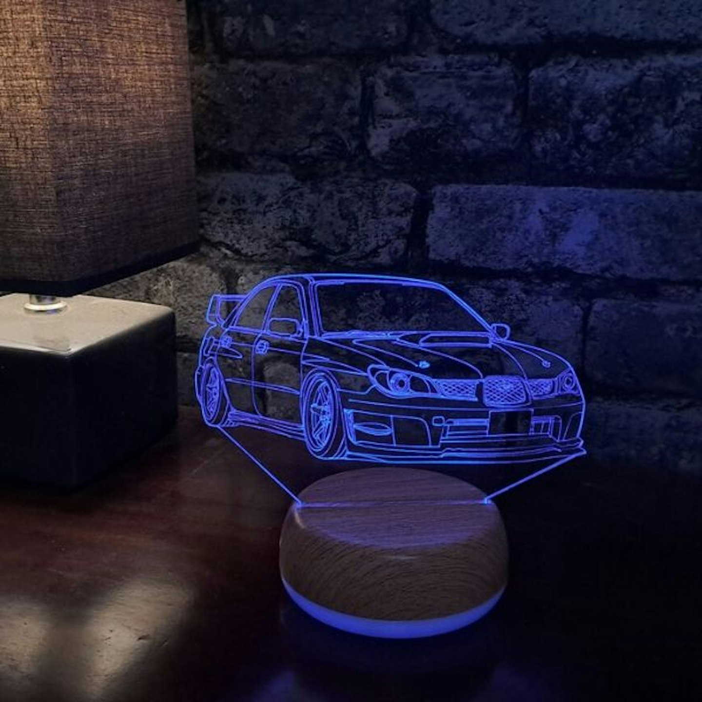 Personalised Subaru Impreza Car Night Light