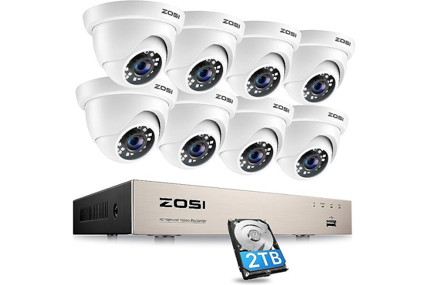 Zosi 8CH CCTV