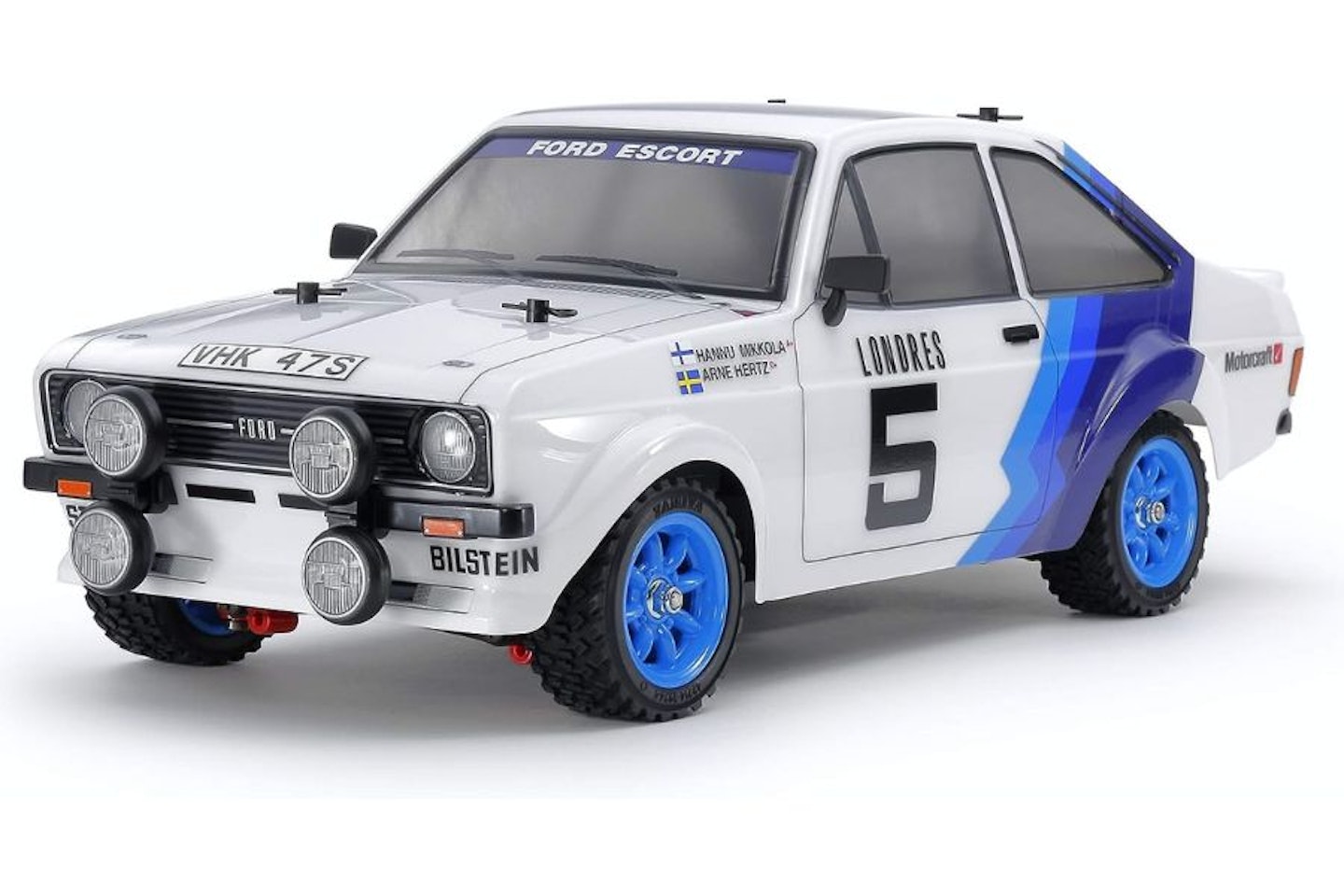 Tamiya MF-01X Ford Escort Rally, painted body