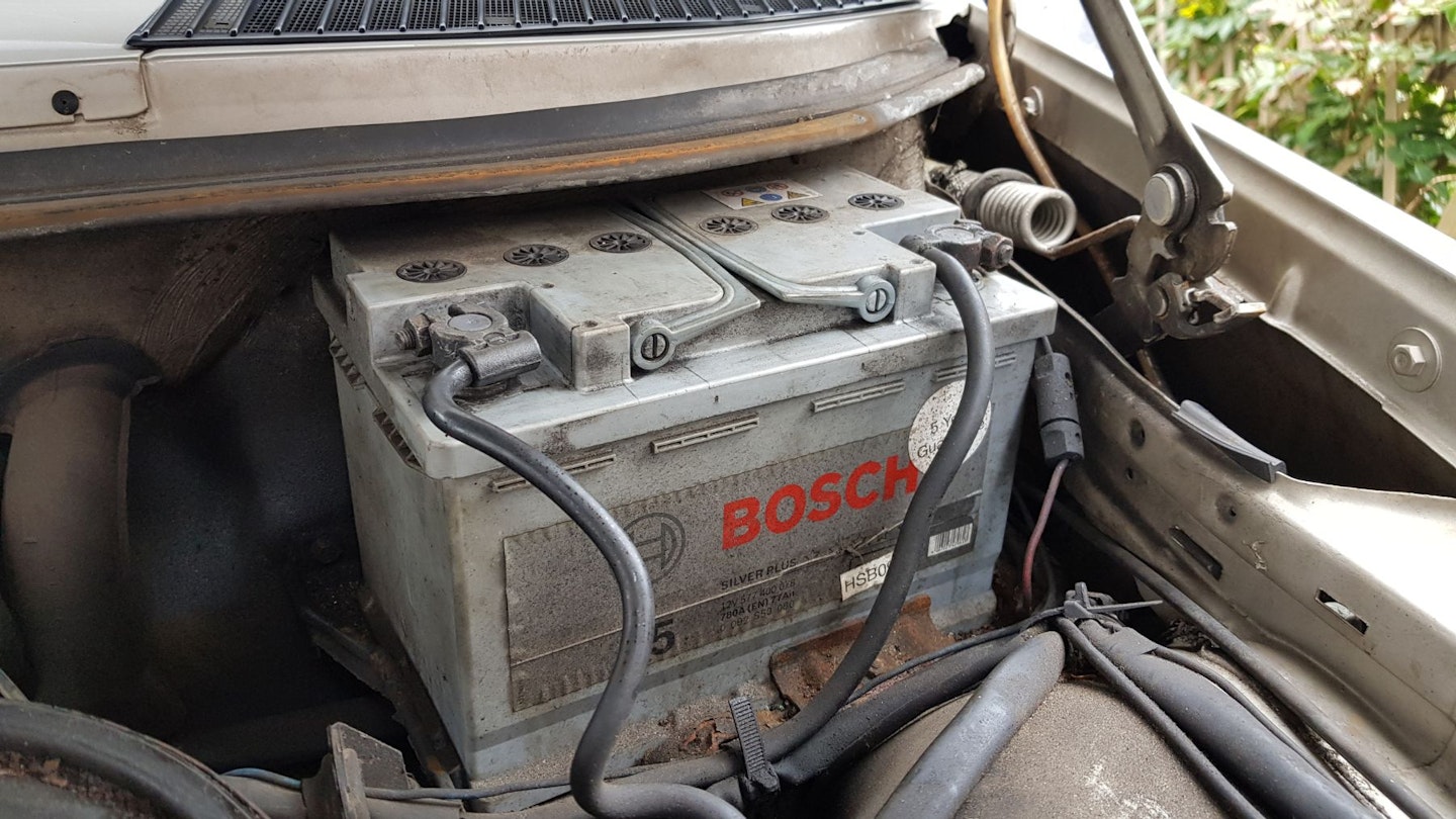 bosch car battery still