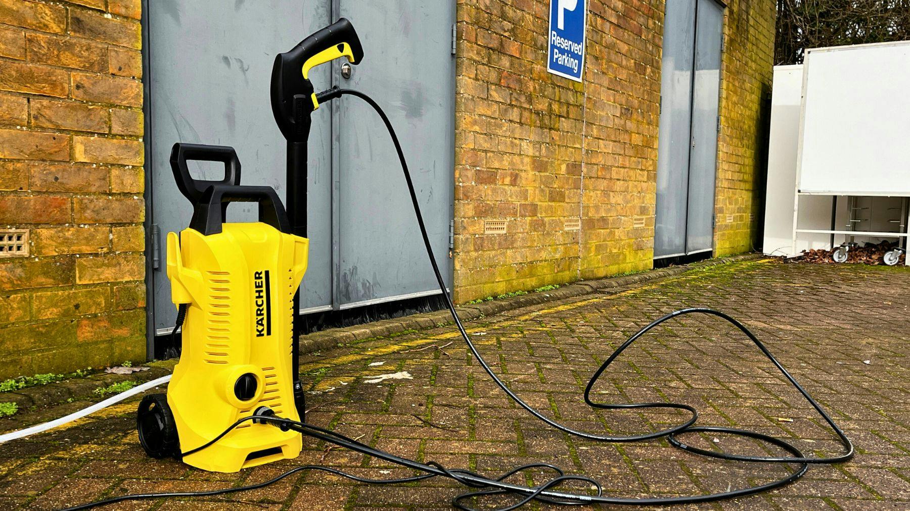 The Kärcher K2 is the ideal beginner's pressure washer