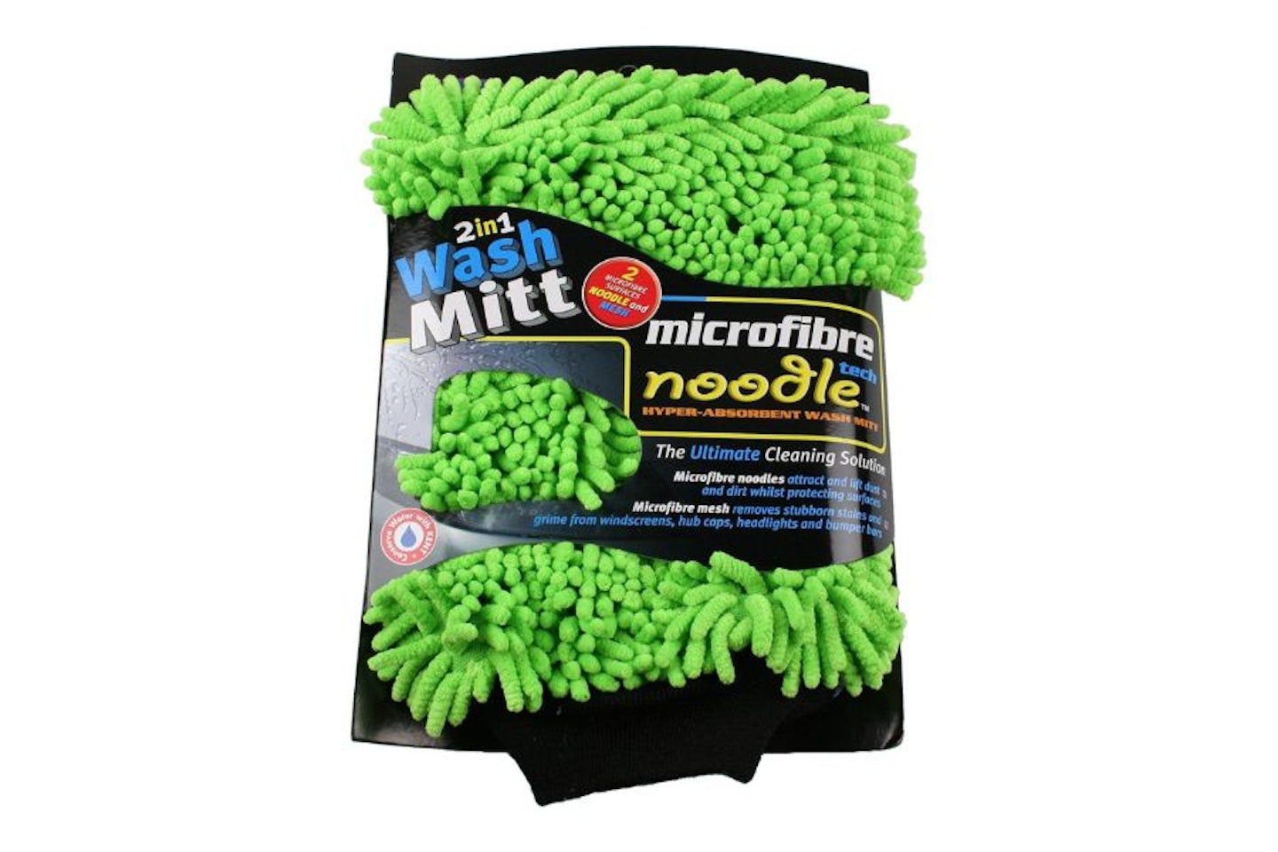 Kent Car Care GKEQ2429 Microfibre Noodle Wash Mitt