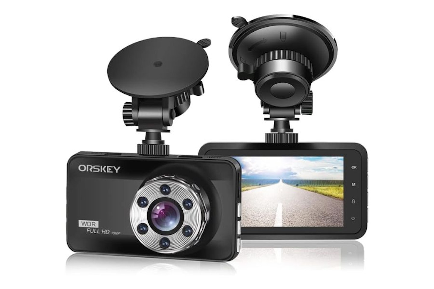 ORSKEY Dash Cam 1080P Car Camera