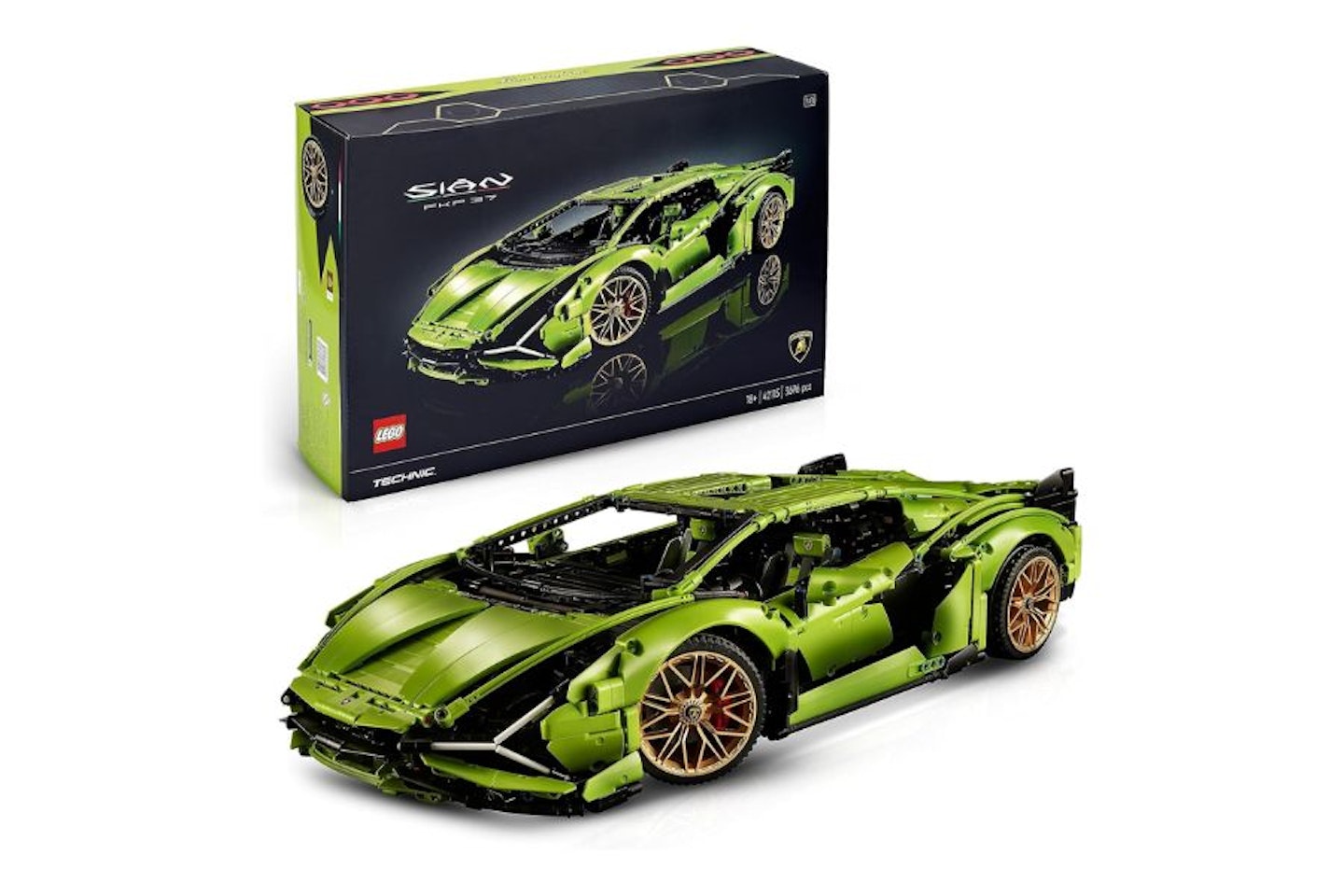 LEGO Technic Lamborghini Sián FKP 37 Race Car Model