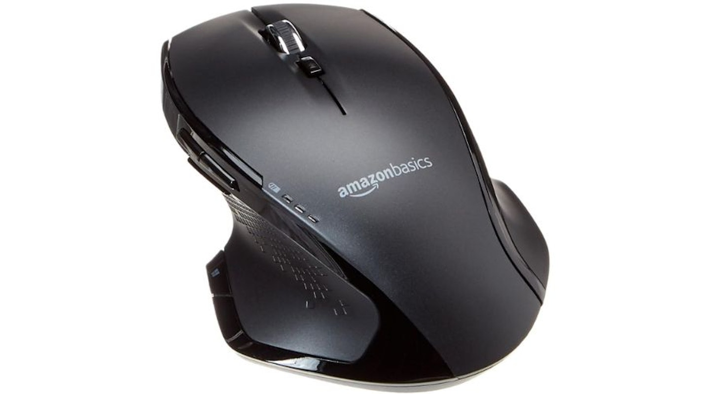 Amazon Basics Full-Size Ergonomic Wireless Mouse