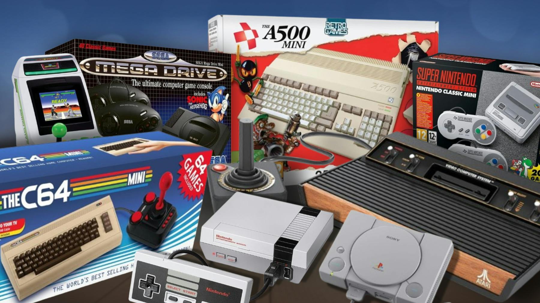 Video game deals mini consoles