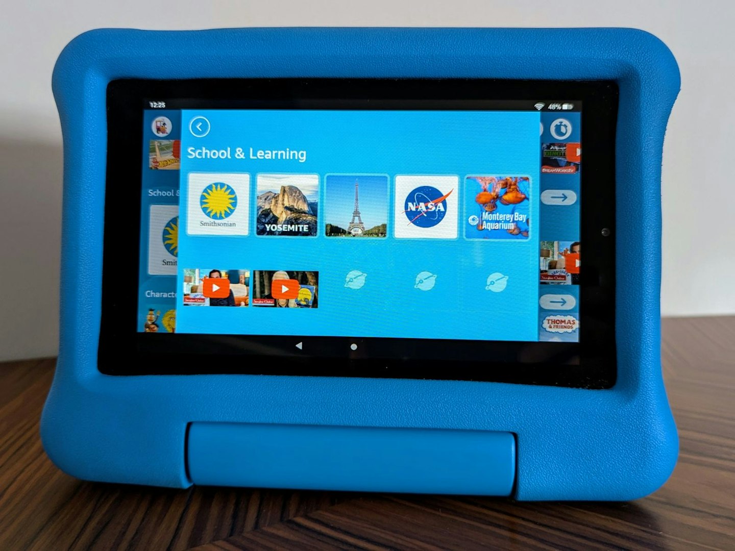 Learning apps on the Amazon Fire 7 kids tablet