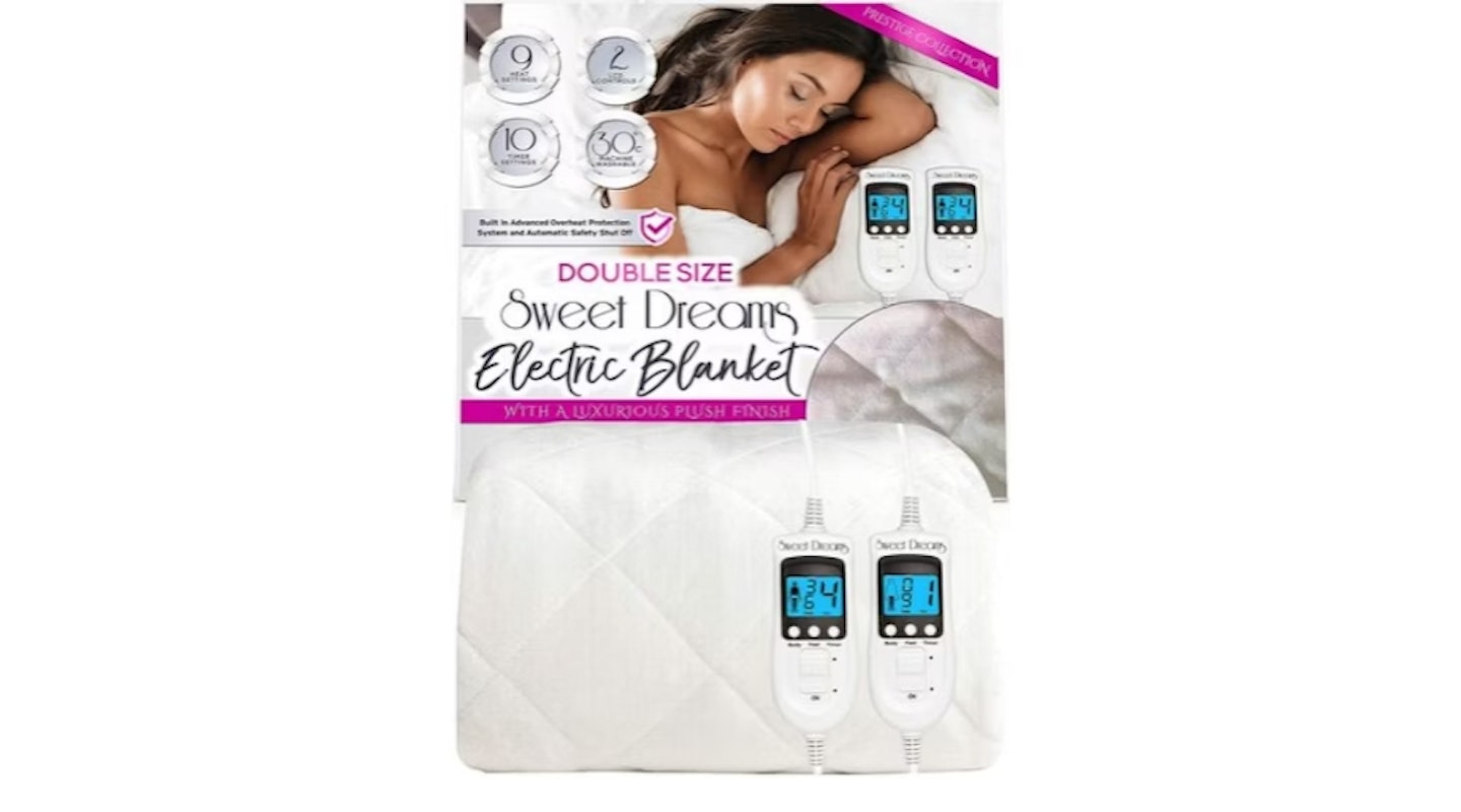 Sweet Dreams Electric Blanket with Dual Controls