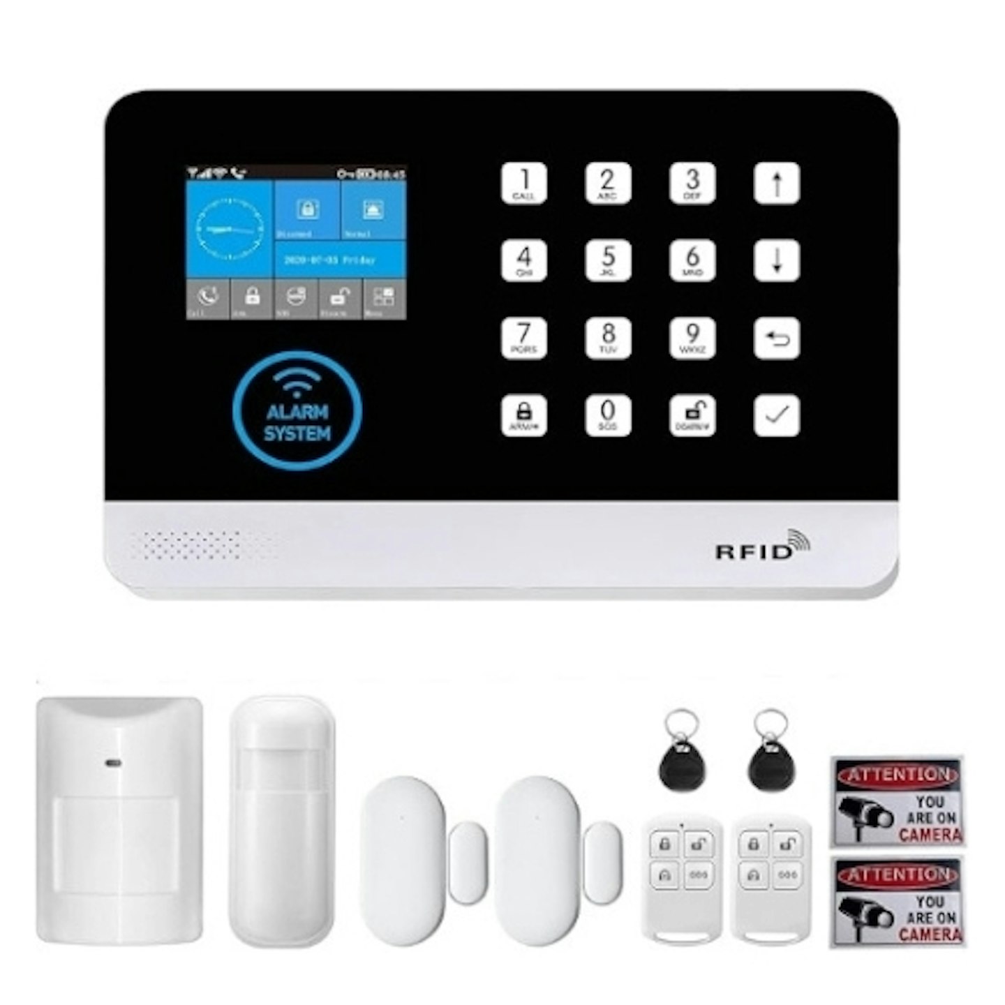 JCHENG Wireless 4G and WiFi Alarm System