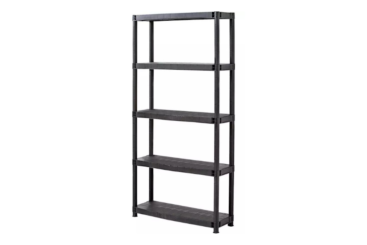 5 Tier Plastic Shelving Unit