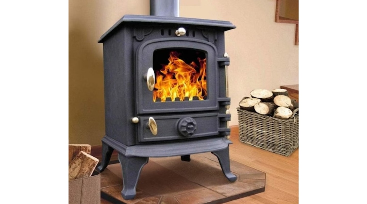 Lincsfire Harmston Multifuel Stove Clean Burn Wood Burner