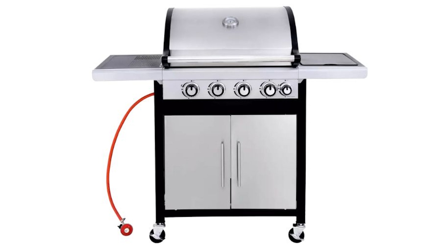 Argos Home Deluxe 4 Burner Gas BBQ