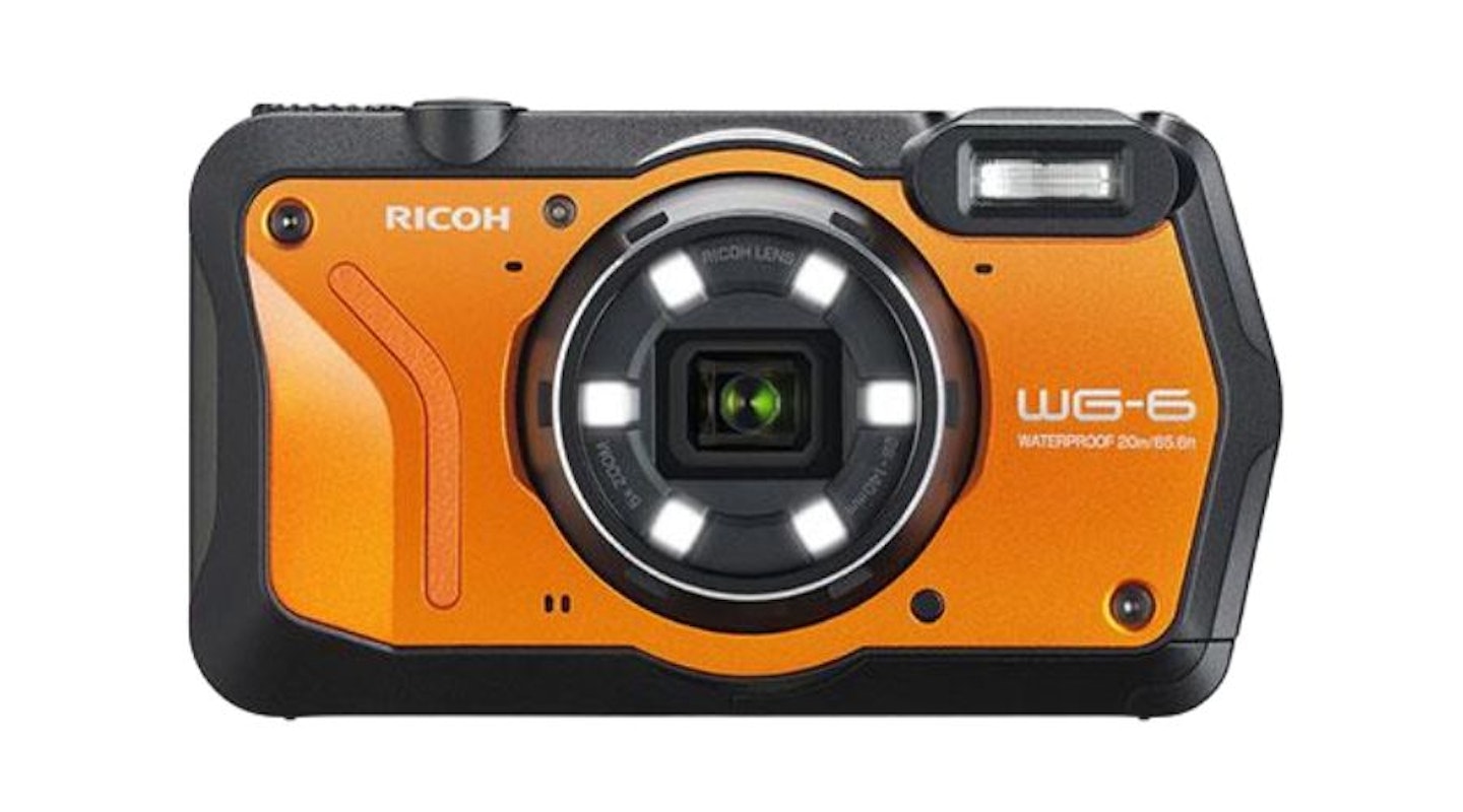 Ricoh WG-6 Digital Camera in Orange