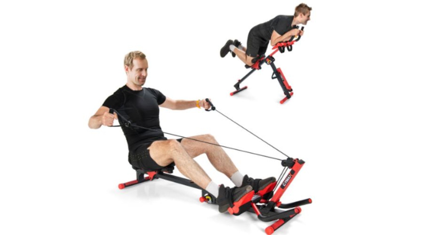 Gymax 4-in-1 Rowing Machine