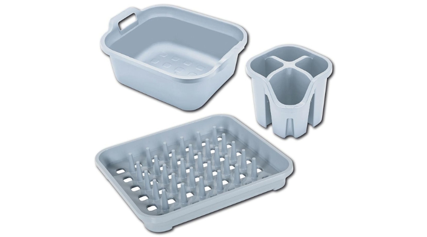 Addis Eco Made from 100% Plastic Family Kitchen Sink Set