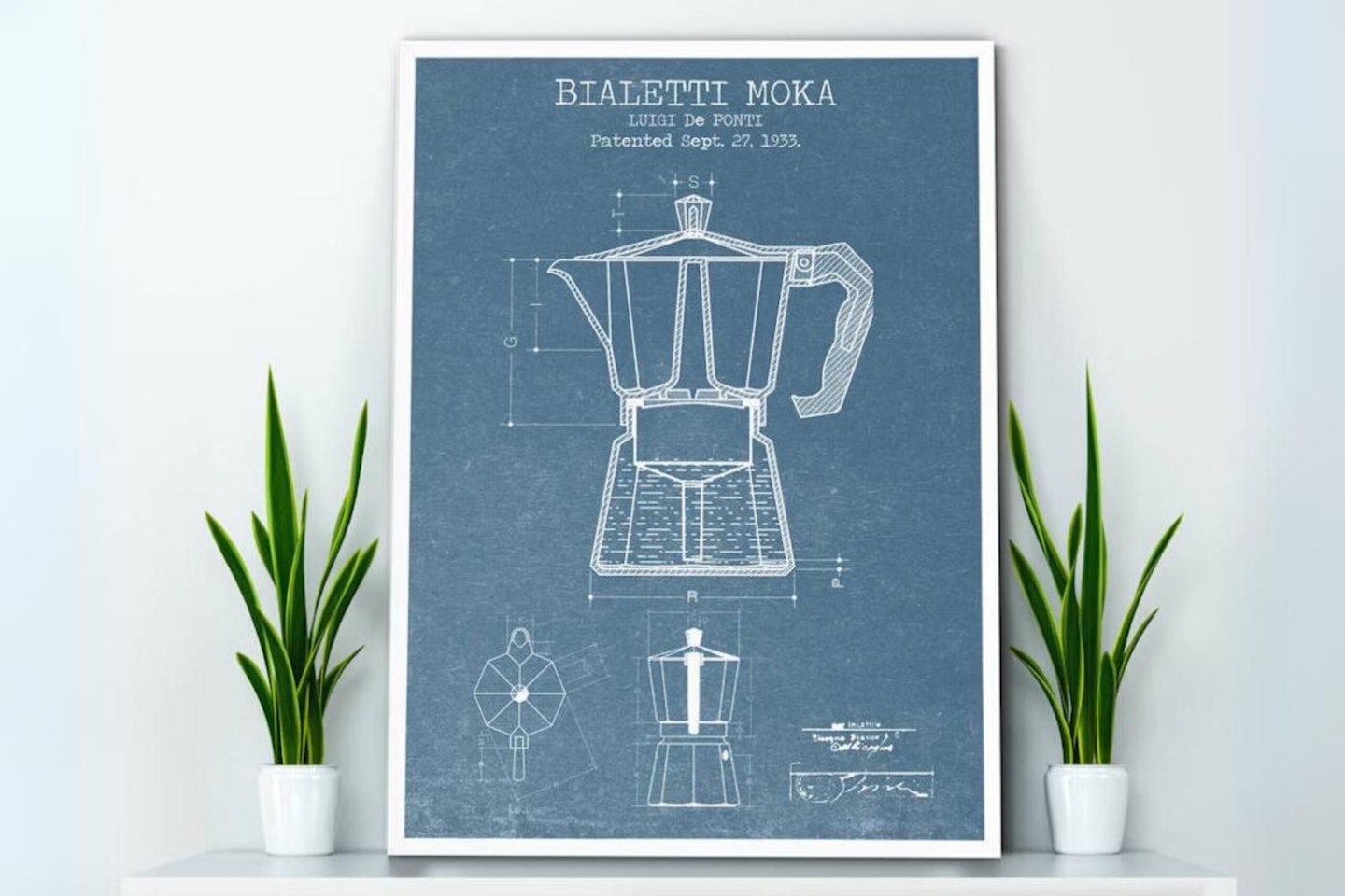 Anatomy Of A Coffee Maker Print