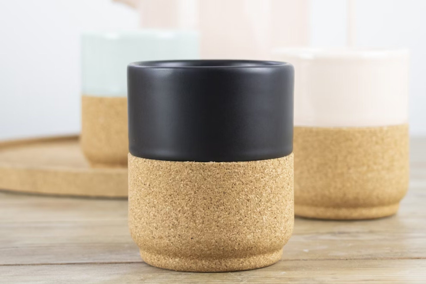 LIGA Cork + Pottery Mug