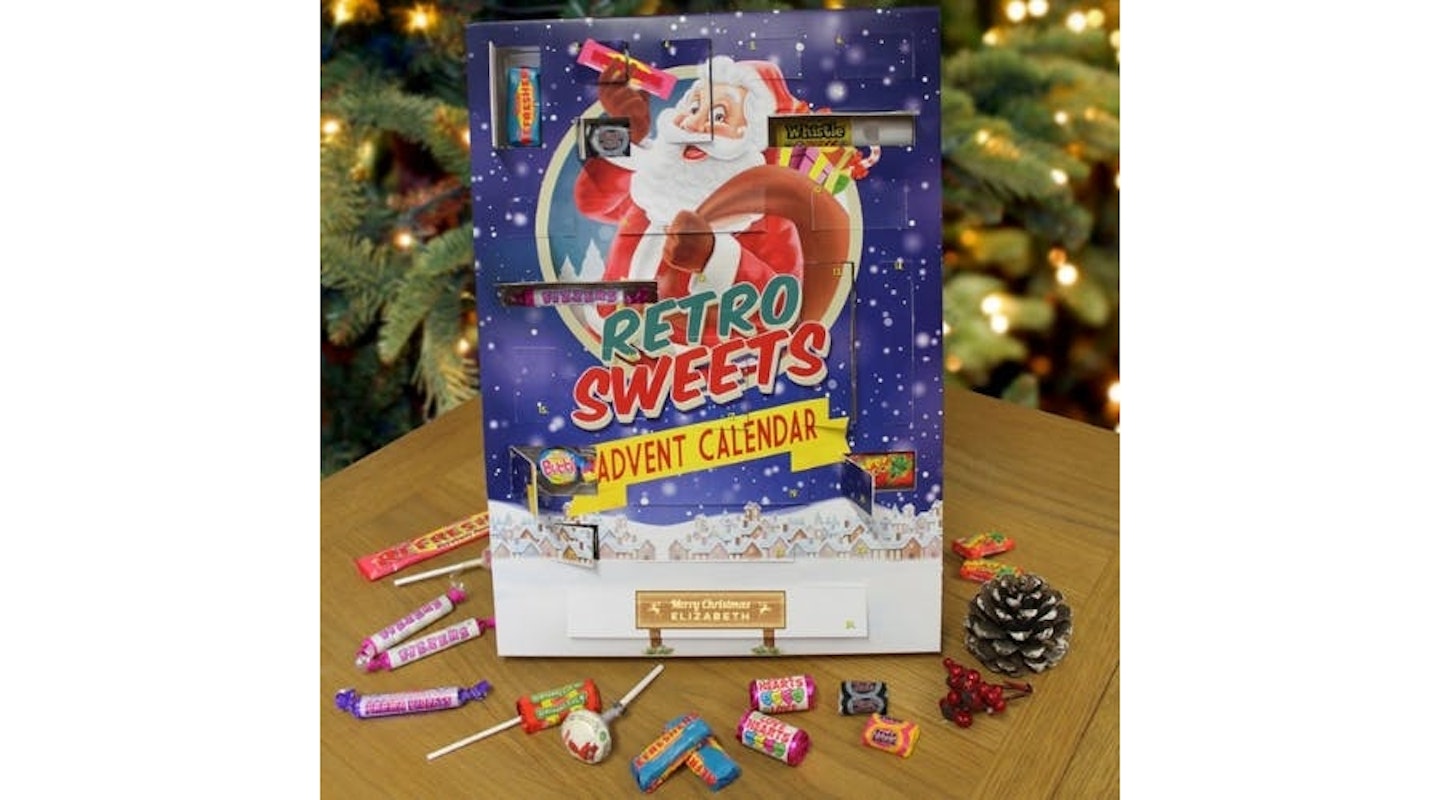 Personalised Advent Calendar - Retro Sweets