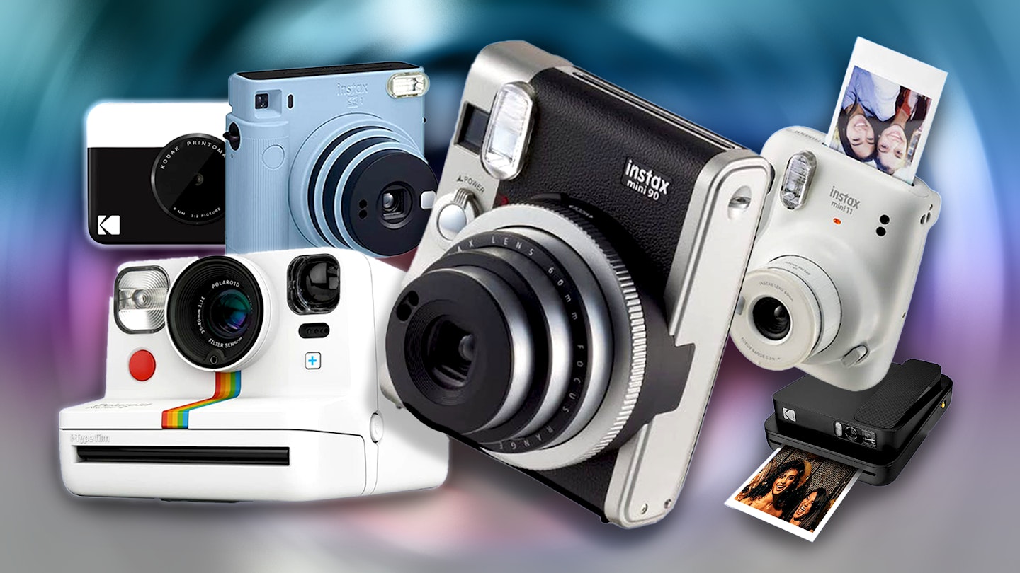 several of the best instant cameras