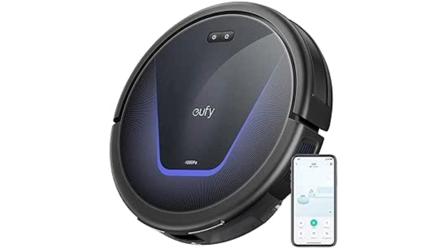 eufy G50 Robot Vacuum Cleaner with 4,000 Pa Strong Suction, Dynamic Navigation, Pro-Detangle Comb, Roller Brush, Ideal for Pet Hair, Hard Floors, Carpet. Best robot vacuums