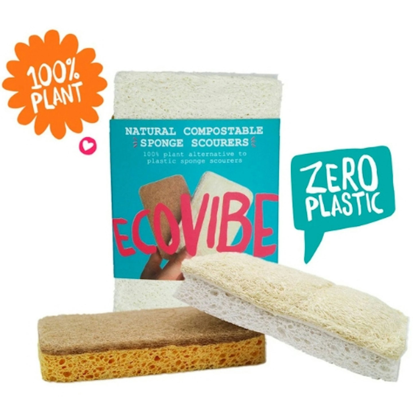 EcoVibe Compostable Eco Scourer